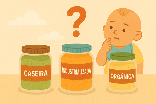 Papinha Caseira, Industrializada ou Orgânica? Compare e Decida