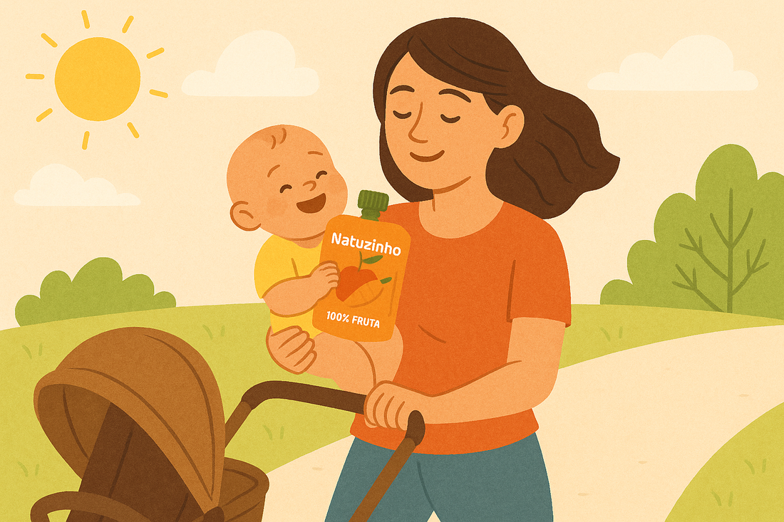 Como a Rotina Fica Mais Leve com as Papinhas Natuzinho - Natuzinho