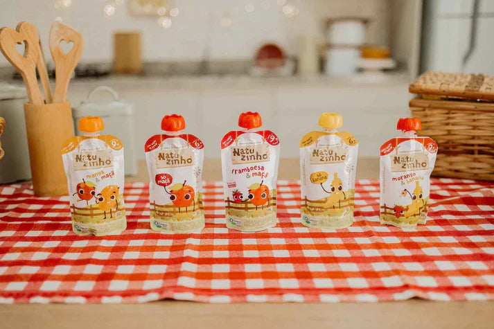 Kit Meu Primeiro Natuzinho: papinha orgânica para enriquecer a introdução alimentar