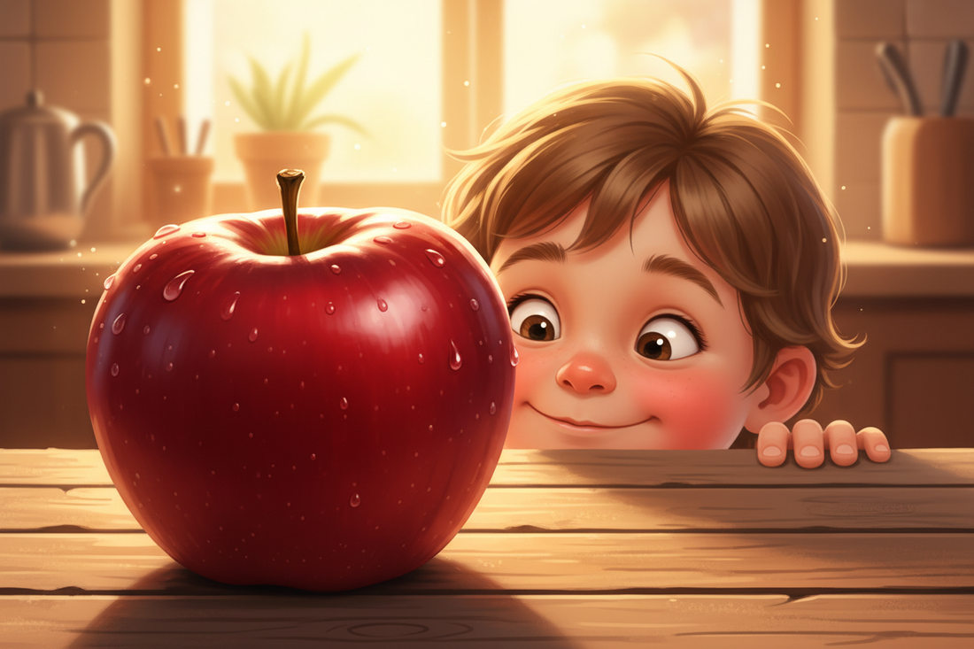 Natuzinho na mídia: benefícios da maçã na alimentação infantil — Afina Menina