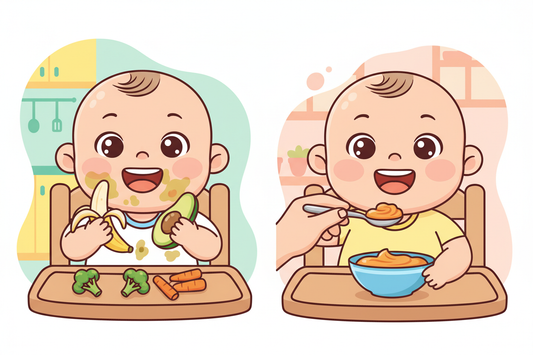 BLW vs método tradicional: qual escolher para seu bebê em 2025