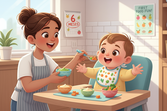 Introdução alimentar aos 6 meses: guia definitivo para pais iniciantes 2025