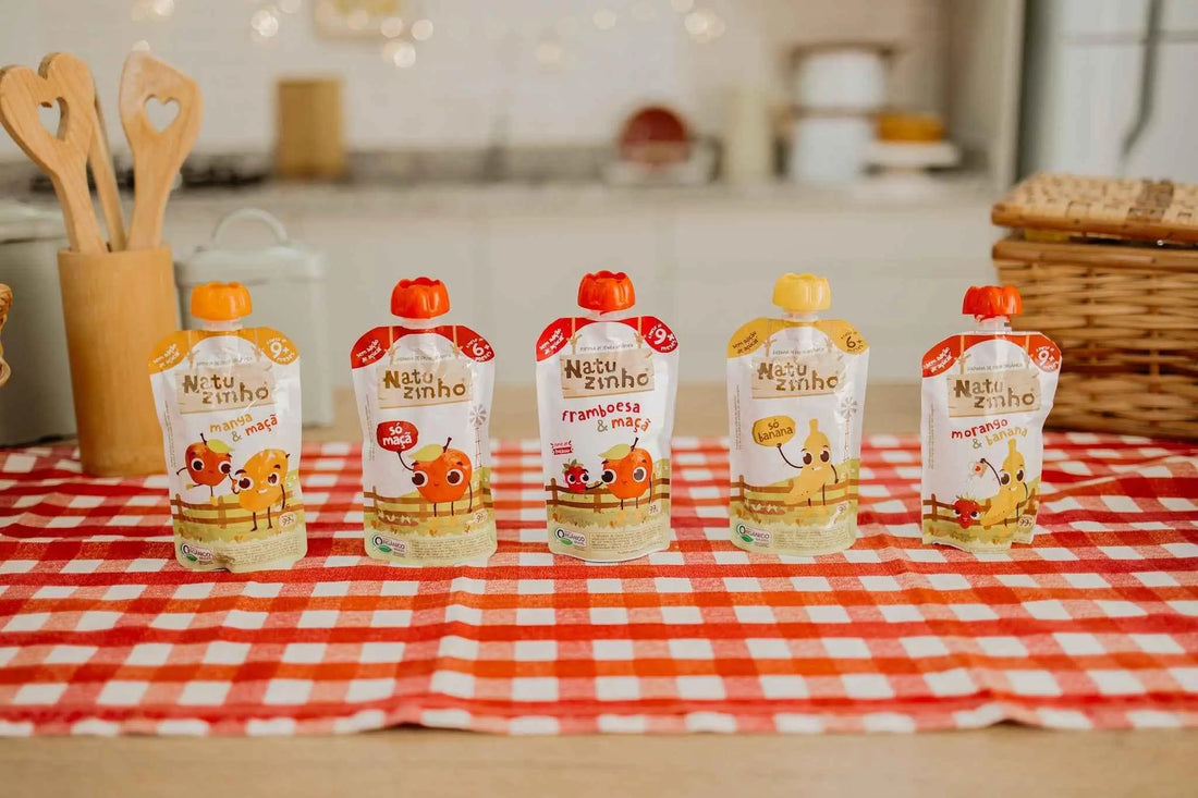 Kit Natuzinho: Degustação de Papinhas Orgânicas (10 Unidades)